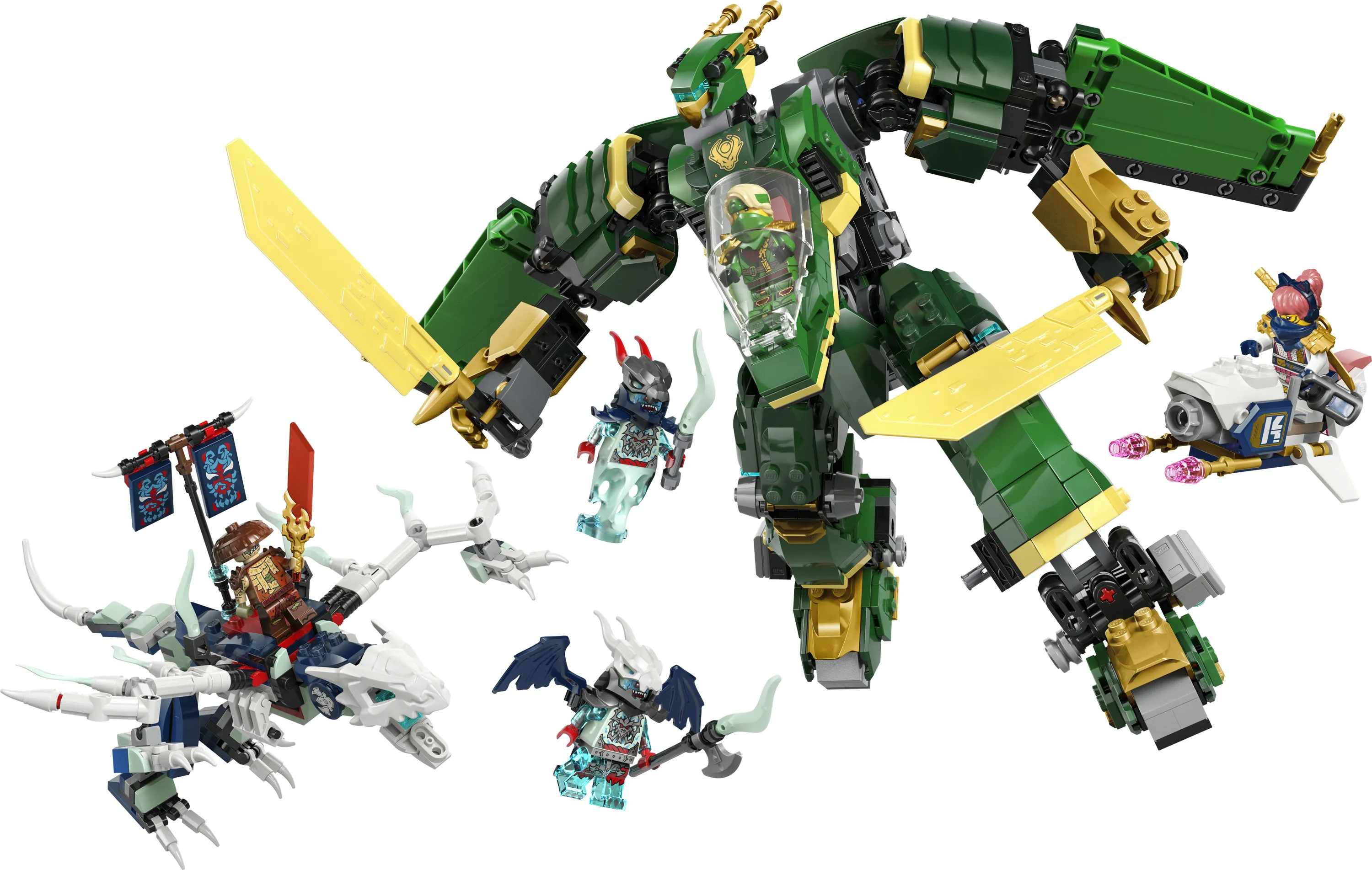 LEGO NINJAGO Lloyd's Jet-Mech 71845