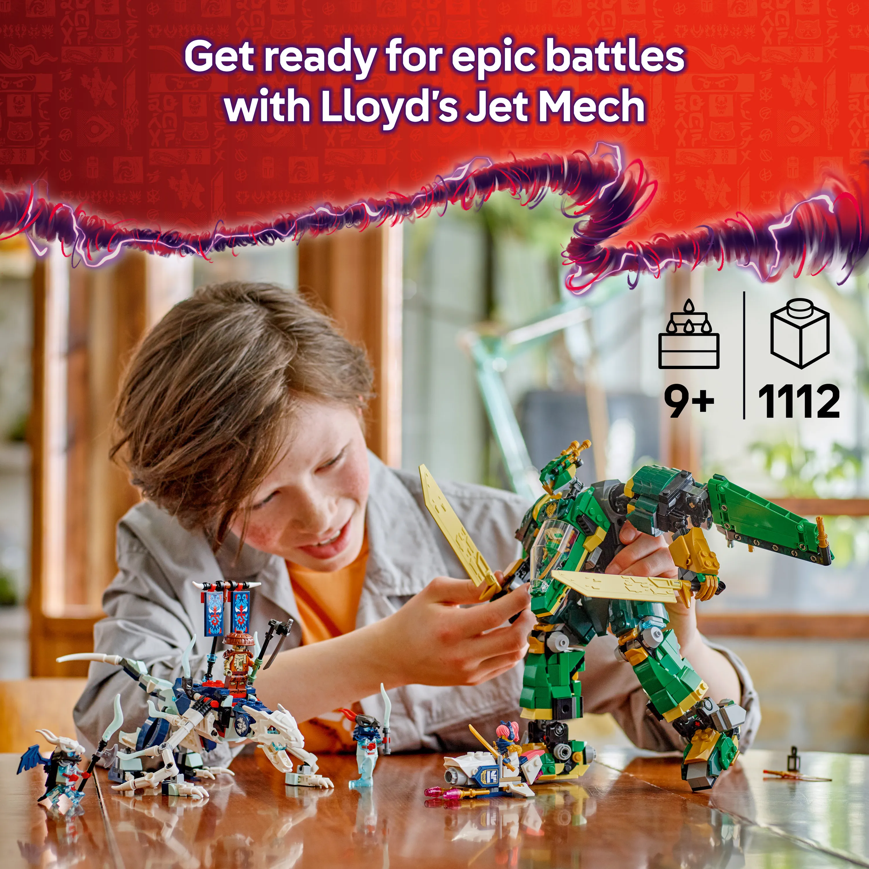 LEGO NINJAGO Lloyd's Jet-Mech 71845