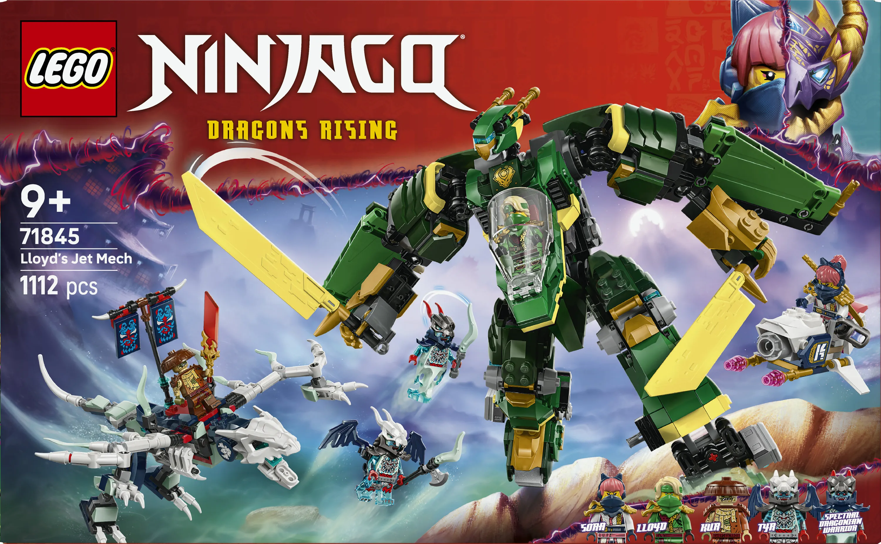 LEGO NINJAGO Lloyd's Jet-Mech 71845