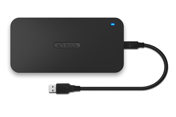 Portable M.2 SATA SSD to USB 3.2 Gen 1 (5Gbps) External Enclosure