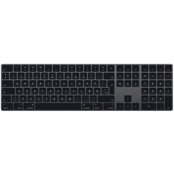 Apple Magic Keyboard numeron&auml;pp&auml;imist&ouml;ll&auml; - DK, t&auml;htiharmaaa