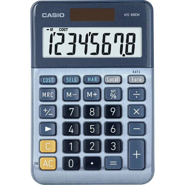 Calculator Casio MS-88EM blue