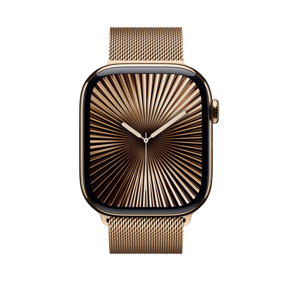 APPLE 46mm Gold Milanese Loop - M/L