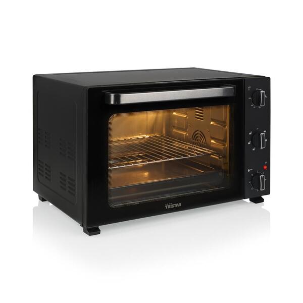 TRISTAR OV-3665,  &shy;48 l,  &shy;1800 W, mini kiertoilmauuni, musta
