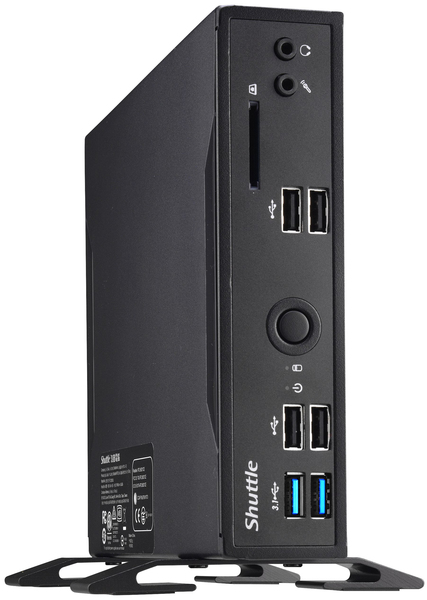 Shuttle XPC Slim PC Celeron 4205U, black