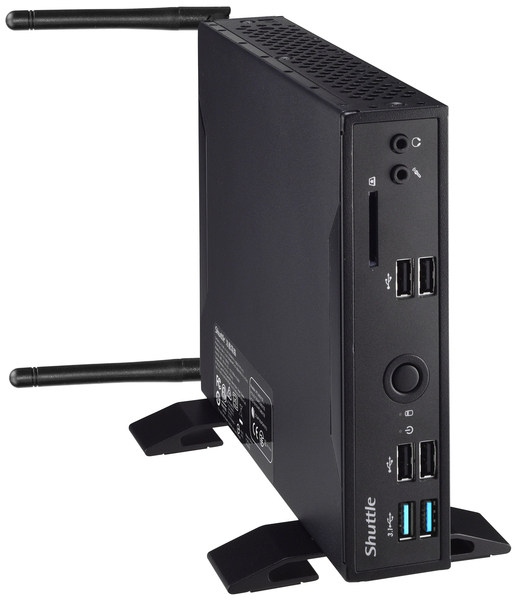 Shuttle XPC Slim PC Celeron 4205U, black