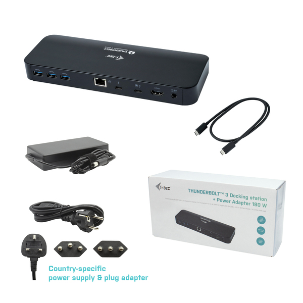 I-TEC THUNDERBOLT3 DOCKING ST. I-TEC THUNDERBOLT3 DOCK EU