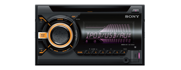 SONY WX800UI.EUR 2 DIN 1 Wire
