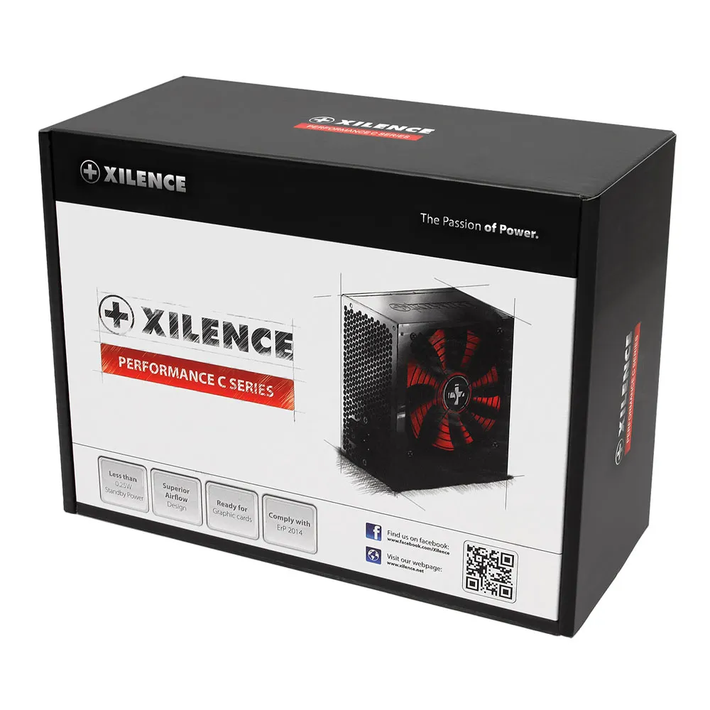 Xilence Performance C 600W - strömkälla, 80 Plus Bronze