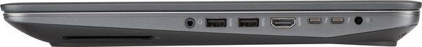 HP 15.6" ZBook Studio G4, 256GB, NVIDIA Quadro M2200M 4GB, Win 10 Pro - kannettava, musta