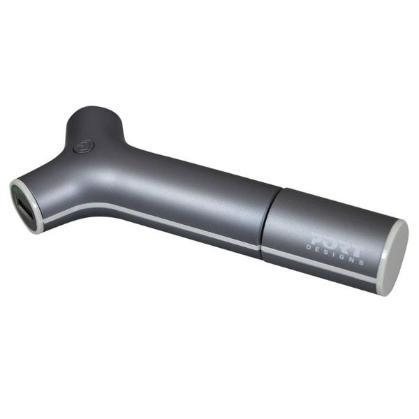 PORT Designs 2-slot USB Car Charger 2.4A+1A with integrated 2200 mAh Powerbank /202077