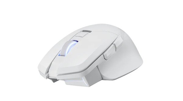 PowerColor Alphyn AM10 - wireless gaming mouse, White