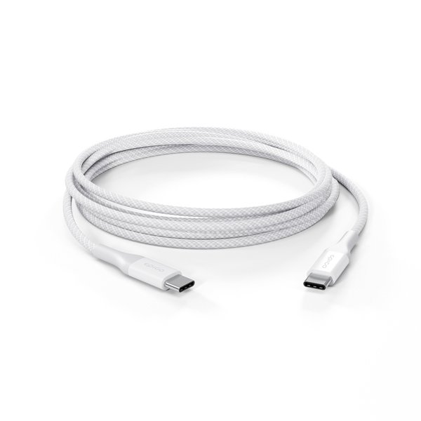 Epico UltraLink EC33 USB-C -kaapeli, 240 W, 2 m, valkoinen