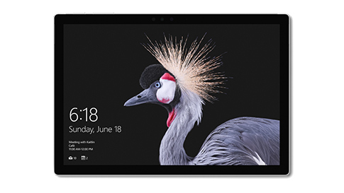 Microsoft Surface Surface Pro  31,2 cm (12.3") 8 GB/256 GB  Win 10 Pro - surfplatta, Svart, Silver