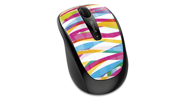 Microsoft Wireless Mobile Mouse 3500 - wireless mouse, Bandage Strips
