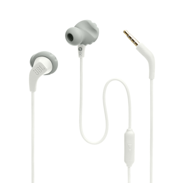 JBL Endurance Run 2 - Wired headphones, White