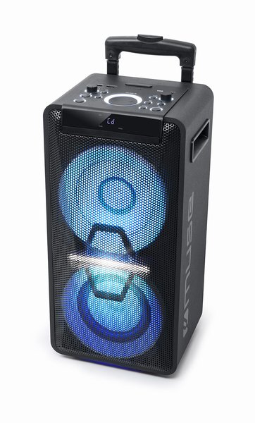 Muse M-1920 DJ Bluetooth Party Box, CD, Battery inside