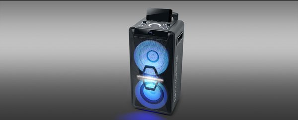 Muse M-1920 DJ Bluetooth Party Box, CD, Battery inside