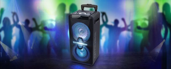 Muse M-1920 DJ Bluetooth Party Box, CD, Battery inside