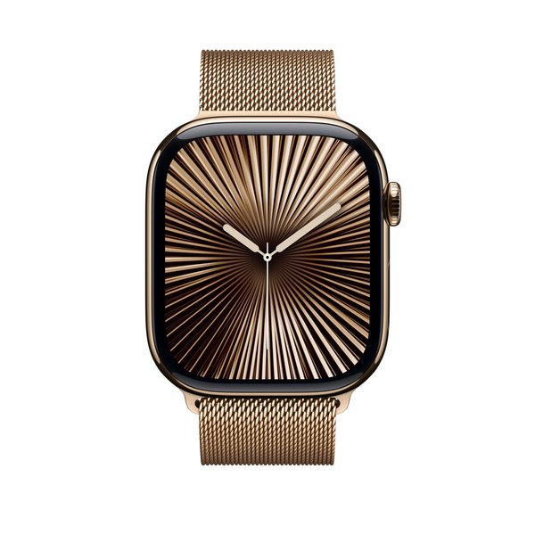 APPLE 46mm Gold Milanese Loop - M/L
