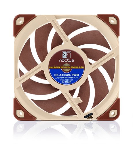 Noctua NF-A12x25 PWM Premium, 120mm -kotelotuuletin