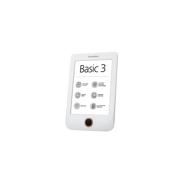 PocketBook Basic 3 - E-Book, White