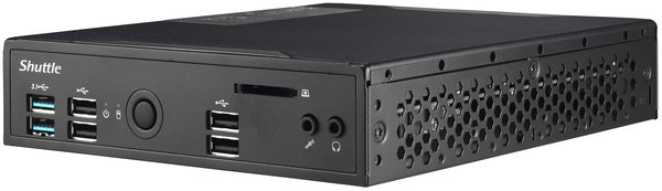 Shuttle XPC Slim PC Celeron 4205U, black