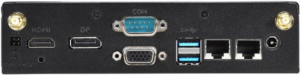 Shuttle XPC Slim PC Celeron 4205U, black