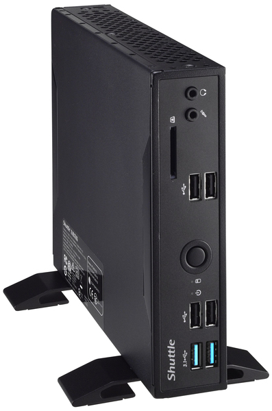 Shuttle XPC Slim PC Celeron 4205U, black