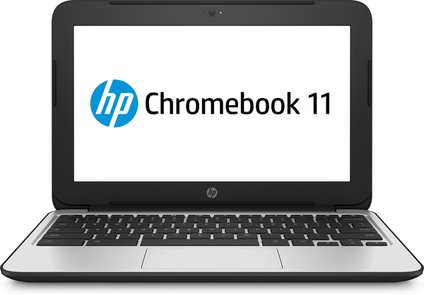 HP 11.6" Chromebook 11, 16GB, Chrome OS - kannettava, musta
