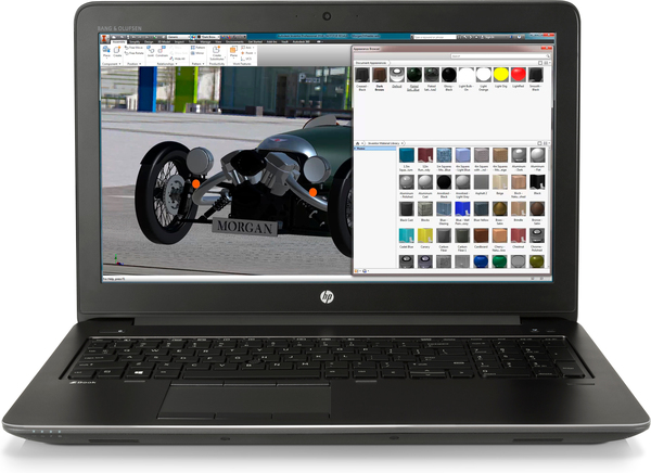 HP 15.6" ZBook Studio G4, 256GB, NVIDIA Quadro M2200M 4GB, Win 10 Pro - Notebook, Black