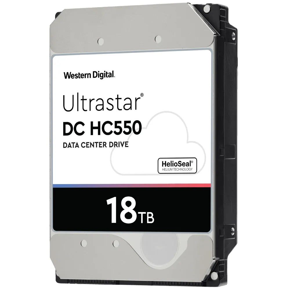 WD Ultrastar DC HC550 3.5", 18TB, 7200 RPM, 512 MB, SAS SED - hard drive (DC)