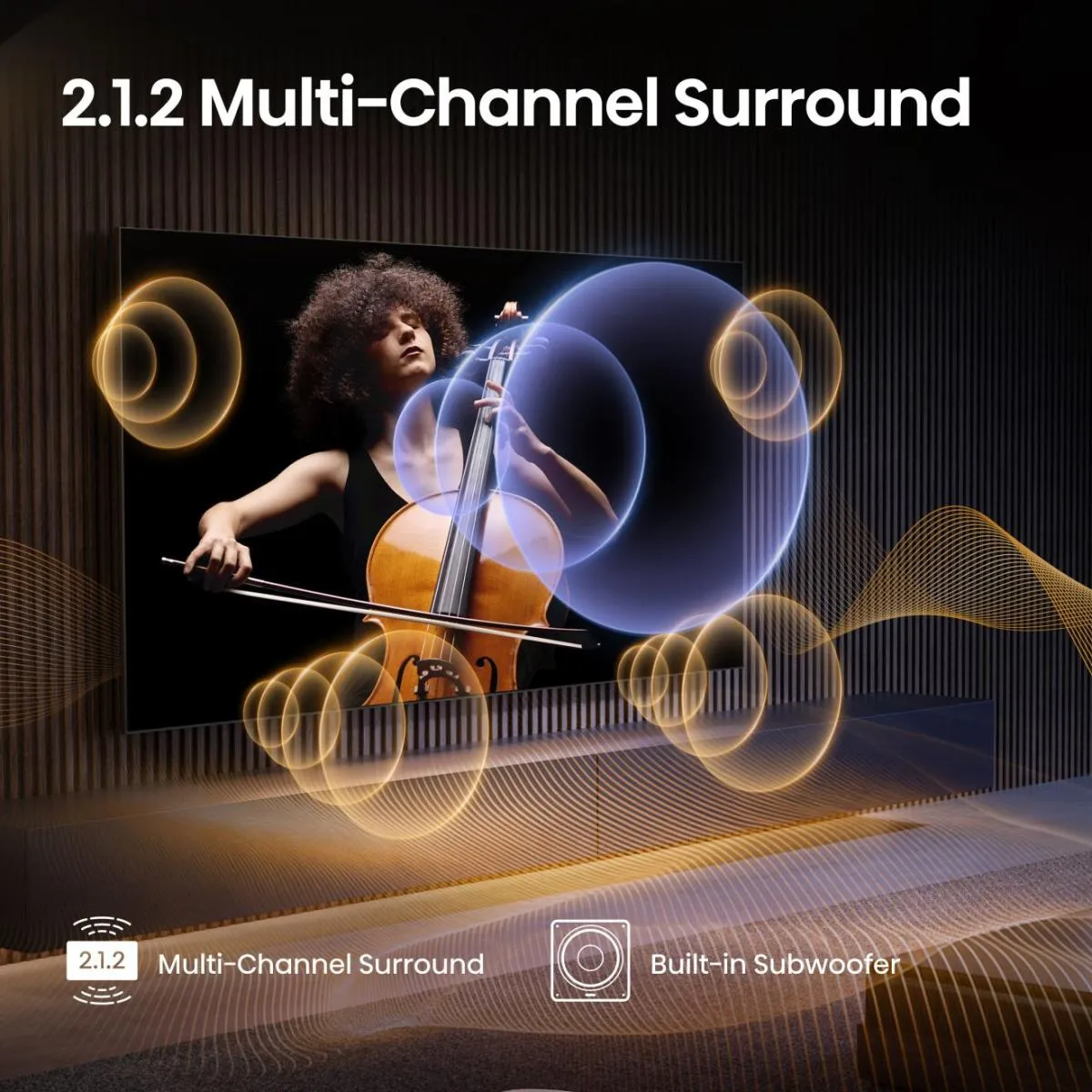 Hisense 100U7Q PRO 100" 4K Mini LED VIDAA TV, 165Hz, Dolby Vision IQ, HDR10+