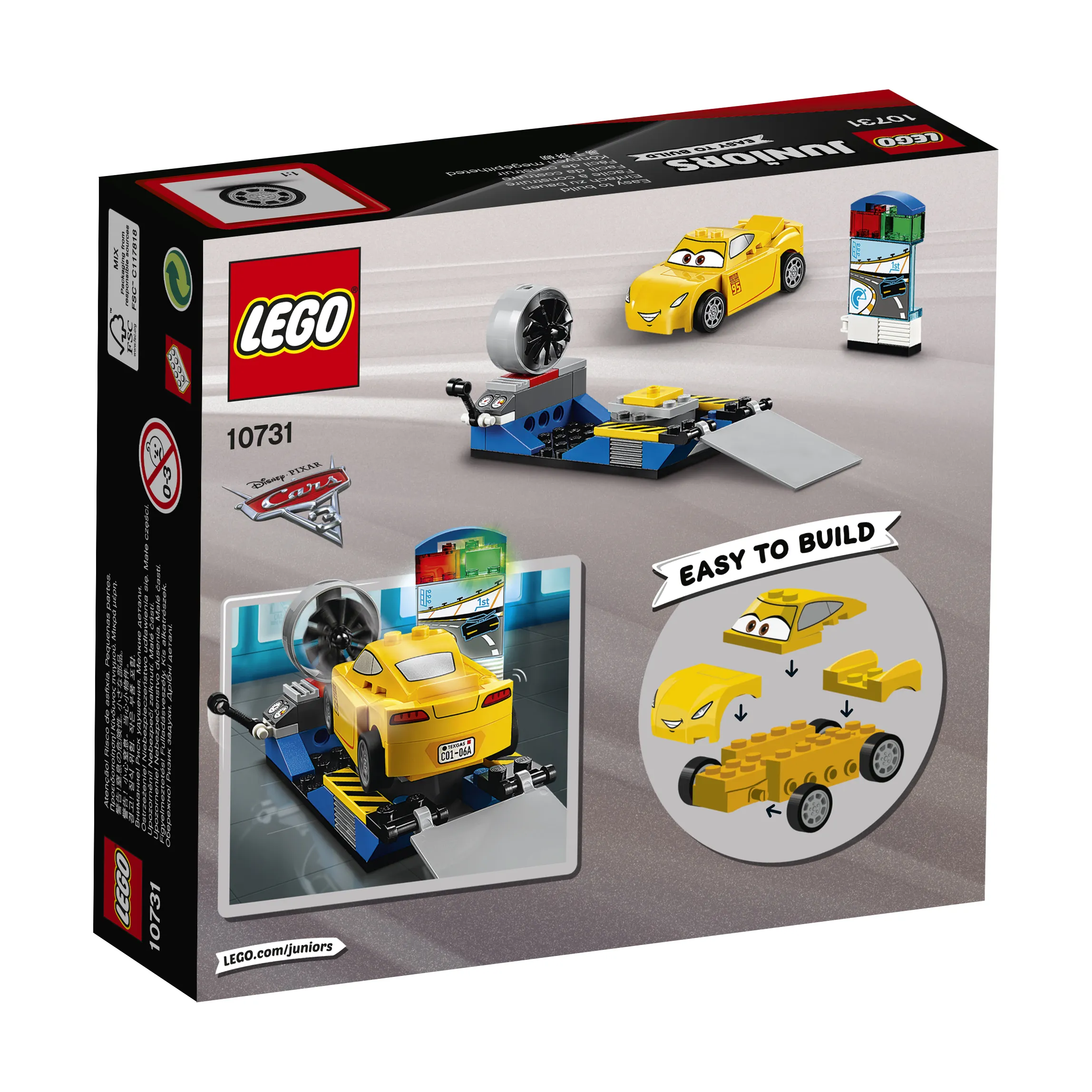 Lego Juniors Cruz Ramirez Race Simulator 10731