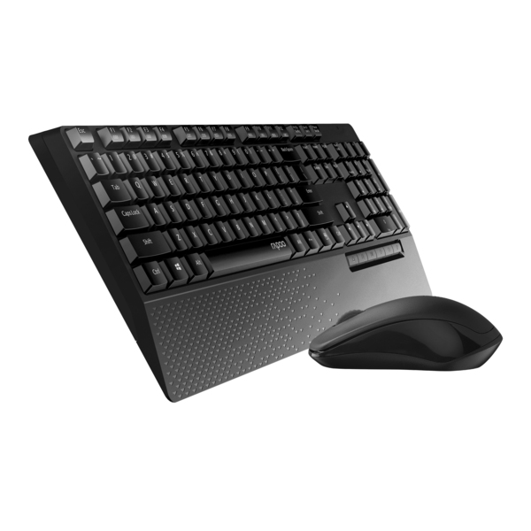 RAPOO Keyboard/Mice Set X1960 Wireless Black