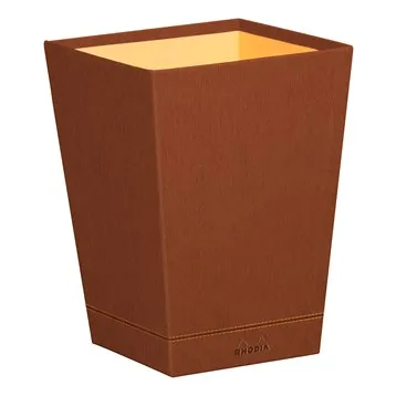 Rhodiarama waste bin Copper