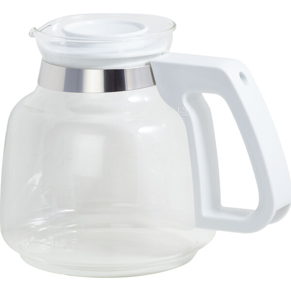 Melitta Aroma Excellent Glass Carafe, White, 1.3 L