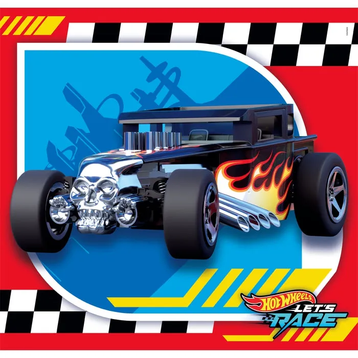 3x48 pcs Puzzles Kids Hotwheels