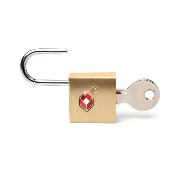 Travel Blue Travel Sentry approved Key Lock, Gold