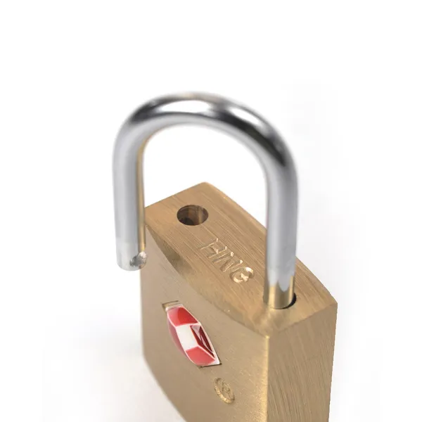 Travel Blue Travel Sentry approved Key Lock, Gold