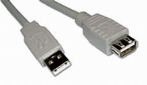 Suomen Addon USB-A - extension cable, 5m, Grey