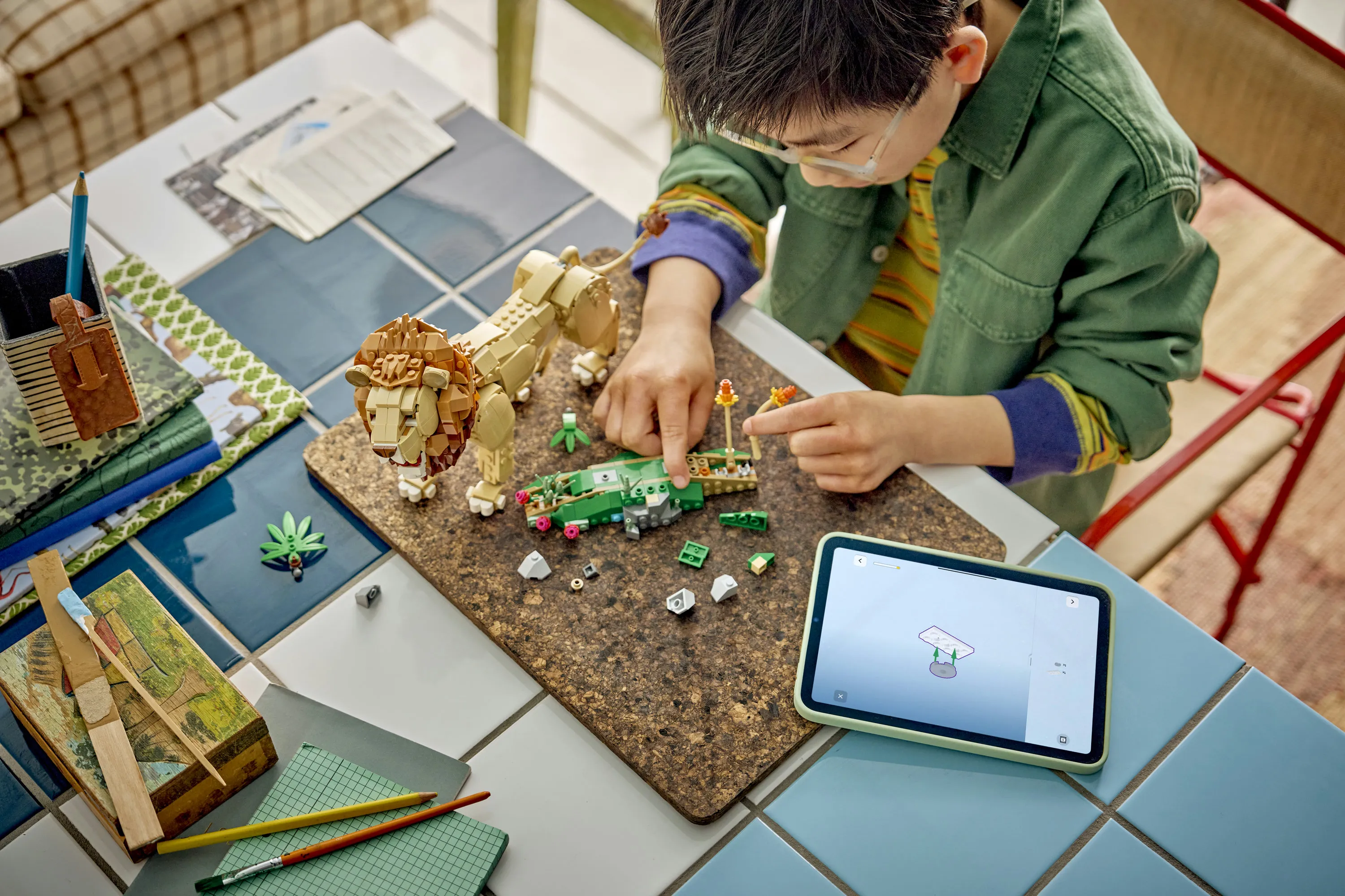 LEGO Creator 3-in-1 Wild Animals: Majestic Lion 31386