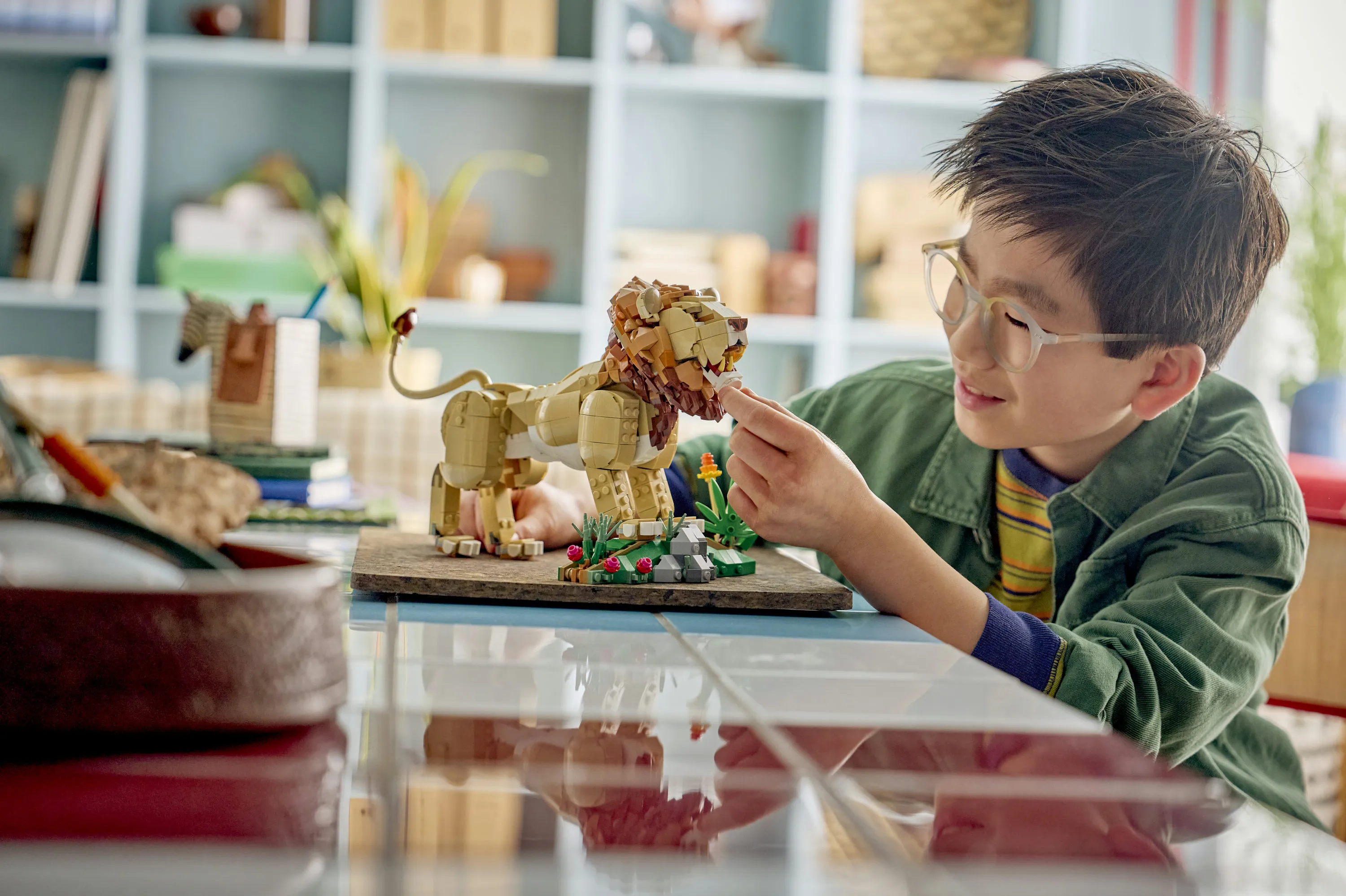 LEGO Creator 3-in-1 Wild Animals: Majestic Lion 31386
