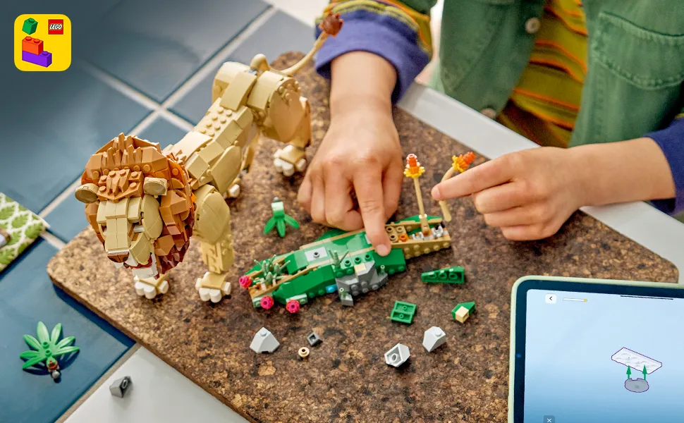 LEGO Creator 3-in-1 Wild Animals: Majestic Lion 31386