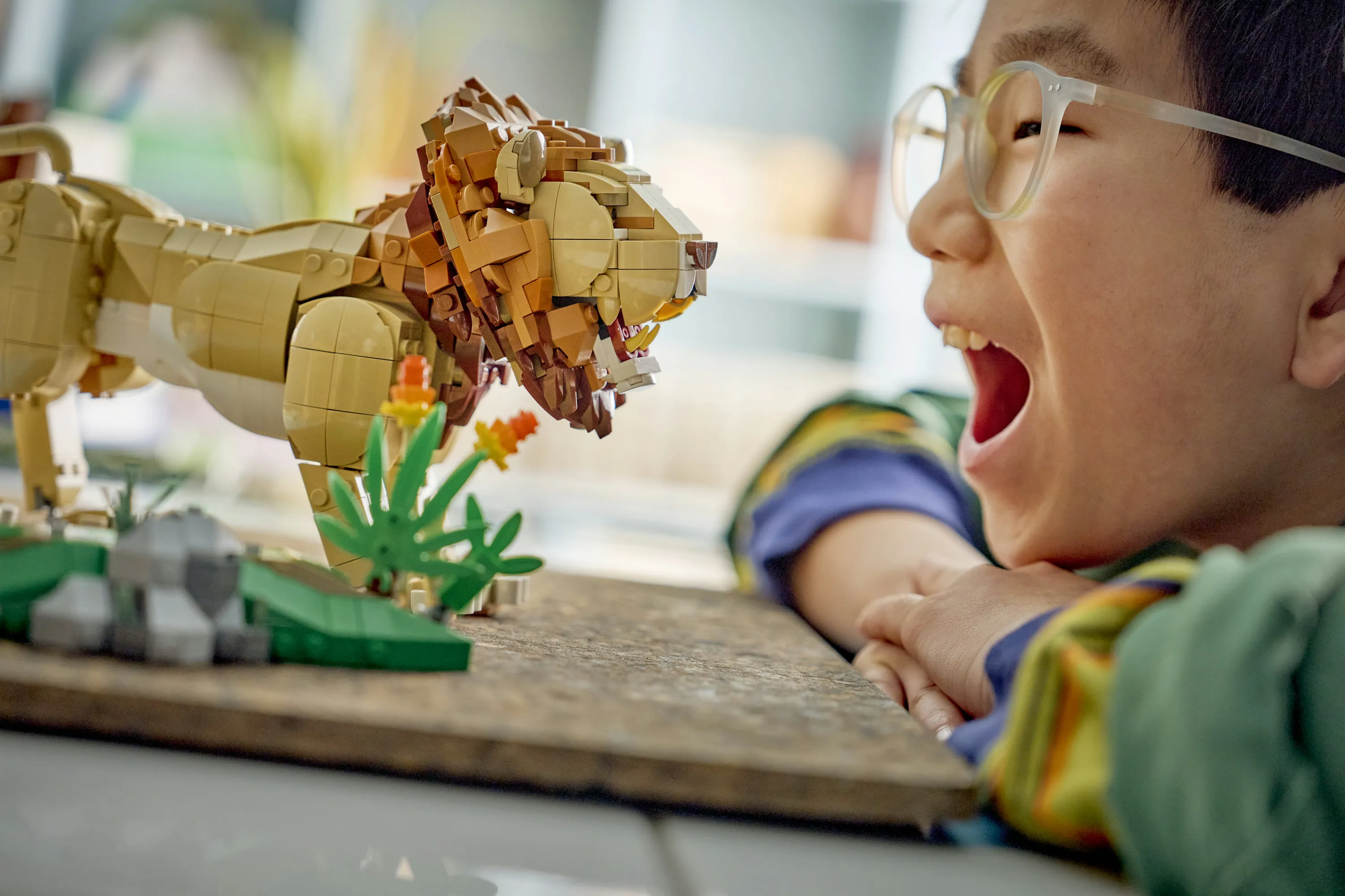 LEGO Creator 3-in-1 Wild Animals: Majestic Lion 31386