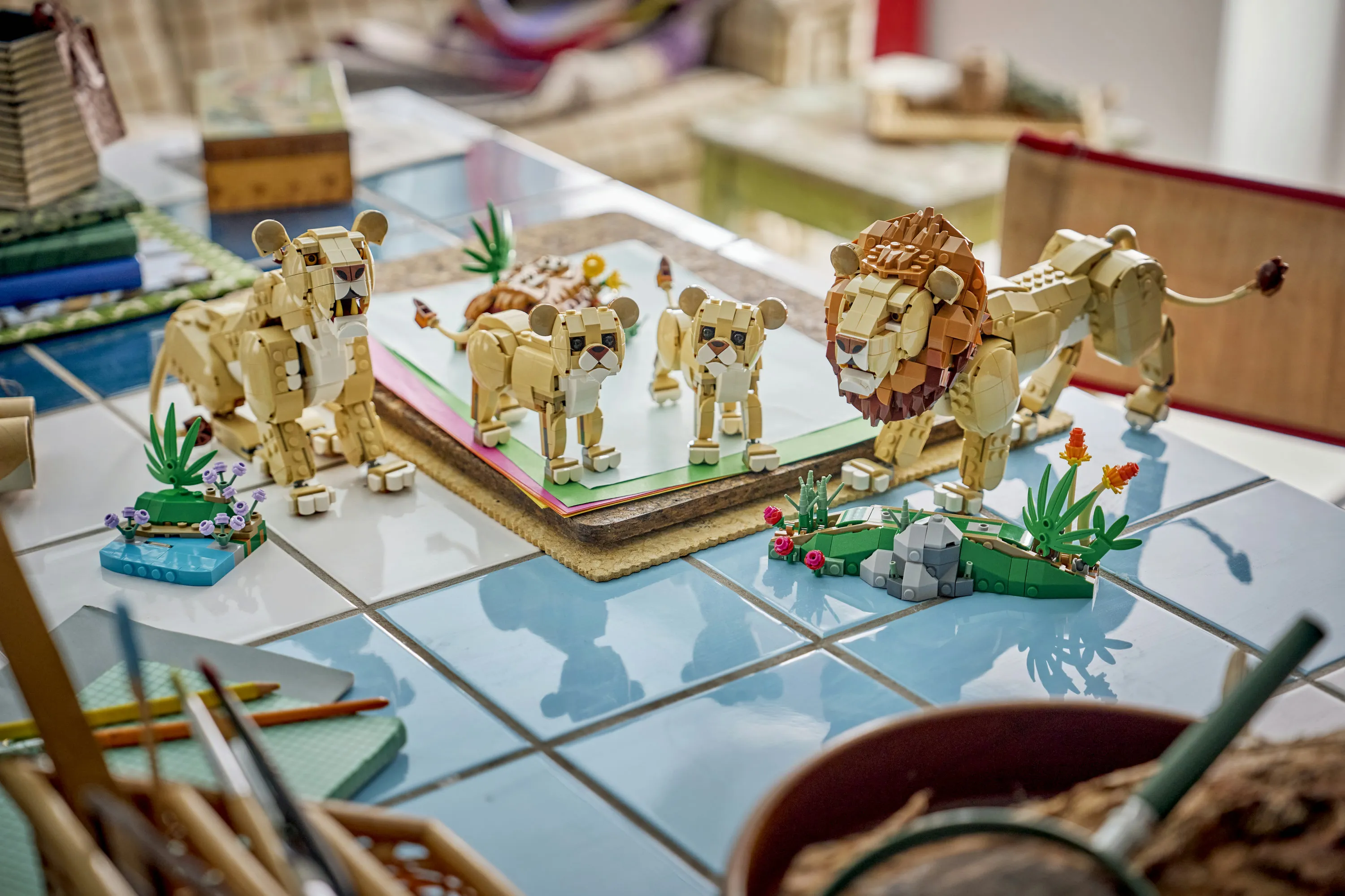 LEGO Creator 3-in-1 Wild Animals: Majestic Lion 31386