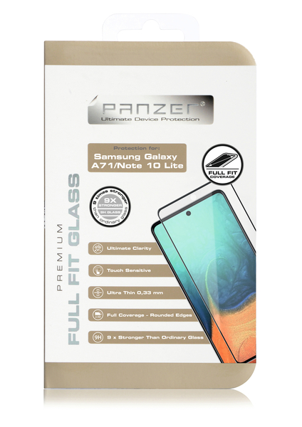 Panzer Full-Fit Glass, Galaxy A71 - Screen Glass