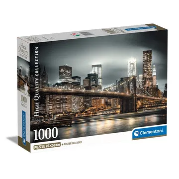 Clementoni High Quality Collection New York Skyline -palapeli, 1000 palaa