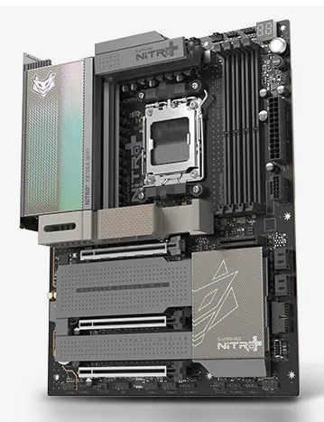 Sapphire NITRO+ X870EA Phantom Link Edition WiFi 7 AM5 ATX moderkort