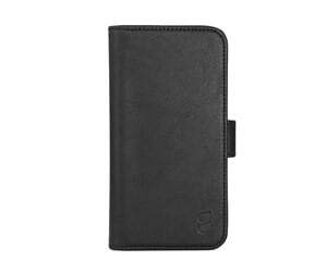 GEAR Wallet MagSeries, iPhone 15 - 2-in-1 lompakkokotelo, Musta